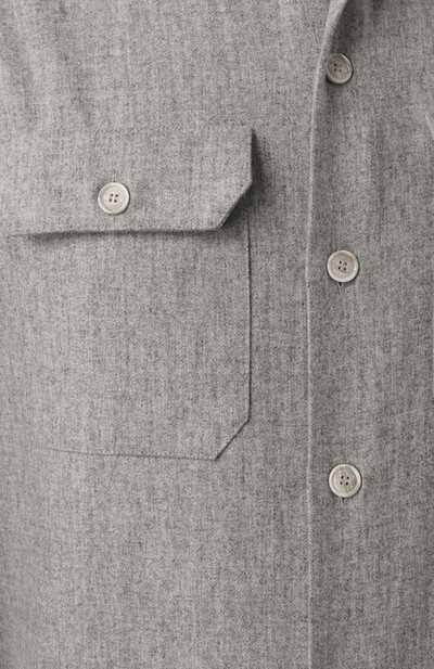 Шерстяная рубашка BRUNELLO CUCINELLI, арт. M038P0720, фото 5