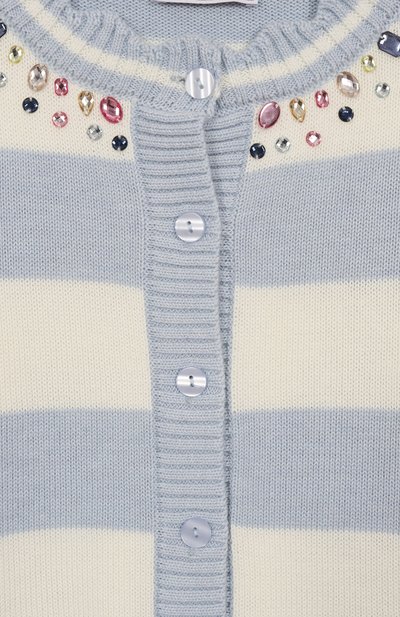 Шерстяной кардиган MONNALISA, арт. 19F804, фото 3