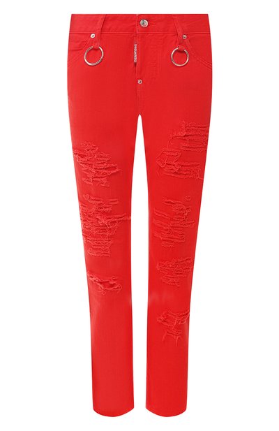 Женские джинсы с потертостями DSQUARED2, арт. S75LB0139/STN833