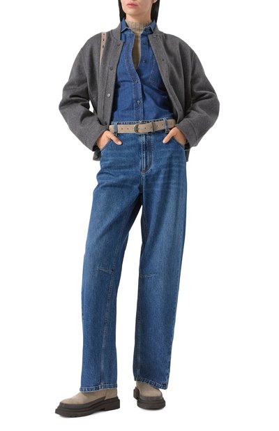 Джинсовая рубашка BRUNELLO CUCINELLI, арт. MA781ML426, фото 2