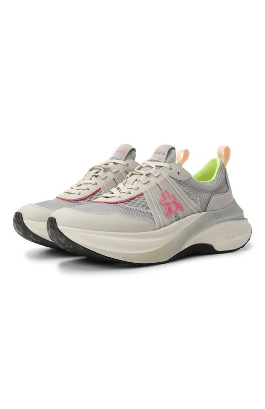 Комбинированные кроссовки Hill Premiata HILL Серый HILL