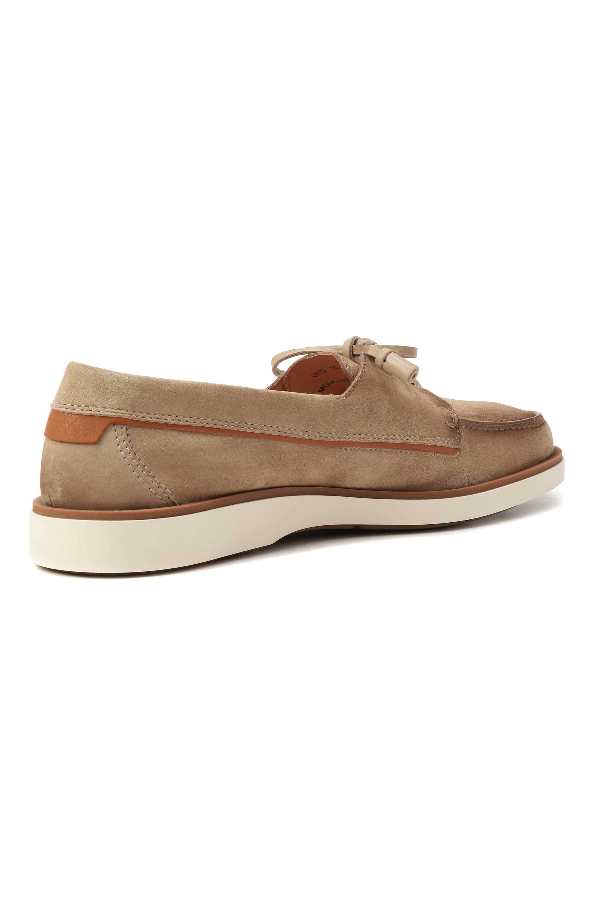 Замшевые топсайдеры detroit SANTONI, арт. MGDG19050BI0SFET, фото 5