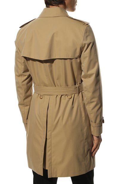 Хлопковый тренч BURBERRY, арт. 8045859, фото 4