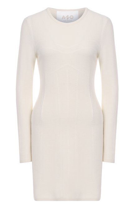 Женское платье из шерсти и вискозы AND THE BRAND, арт. W26-D050-1202-101