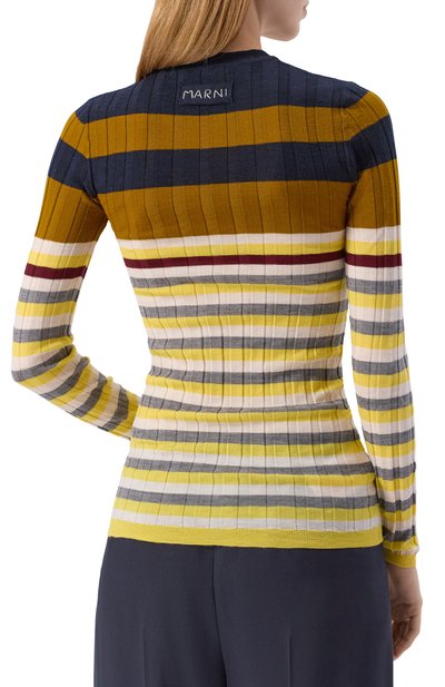 Шерстяной пуловер MARNI, арт. GCMD0623Q0/UFW537, фото 4