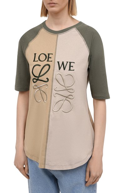 Хлопковая футболка LOEWE, арт. S540Y22J02, фото 3
