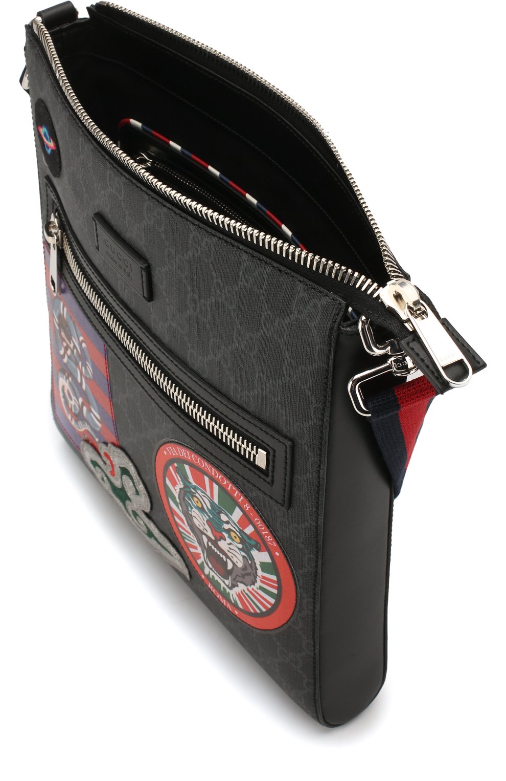 Сумка-планшет night courrier gg supreme GUCCI, арт. 474137/9F23N, фото 4