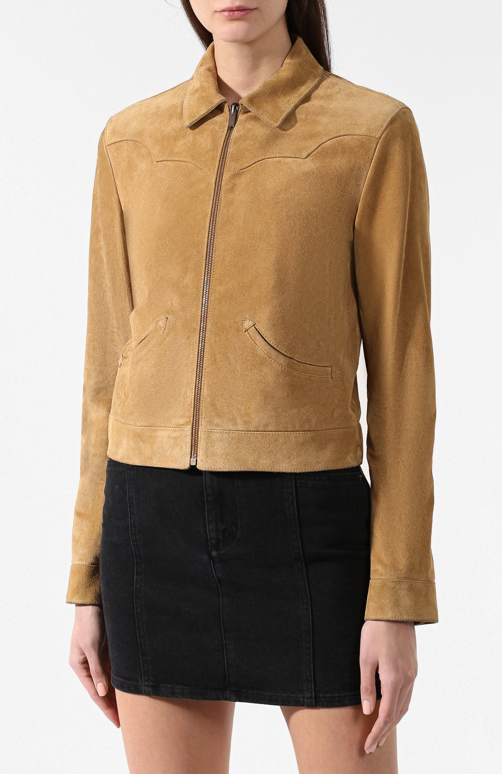 Кожаная куртка SAINT LAURENT, арт. 552137/YC2AY, фото 3