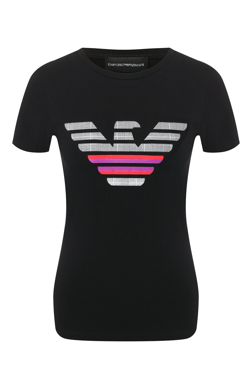 Хлопковая футболка EMPORIO ARMANI, арт. 3H2T8A/2J07Z, фото 1