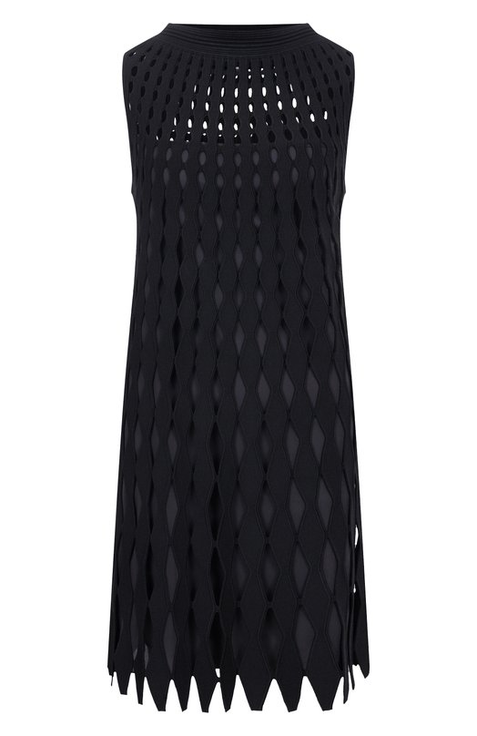 Платье из вискозы Emporio Armani EW002985/AF22467 Чёрный EW002985/AF22467