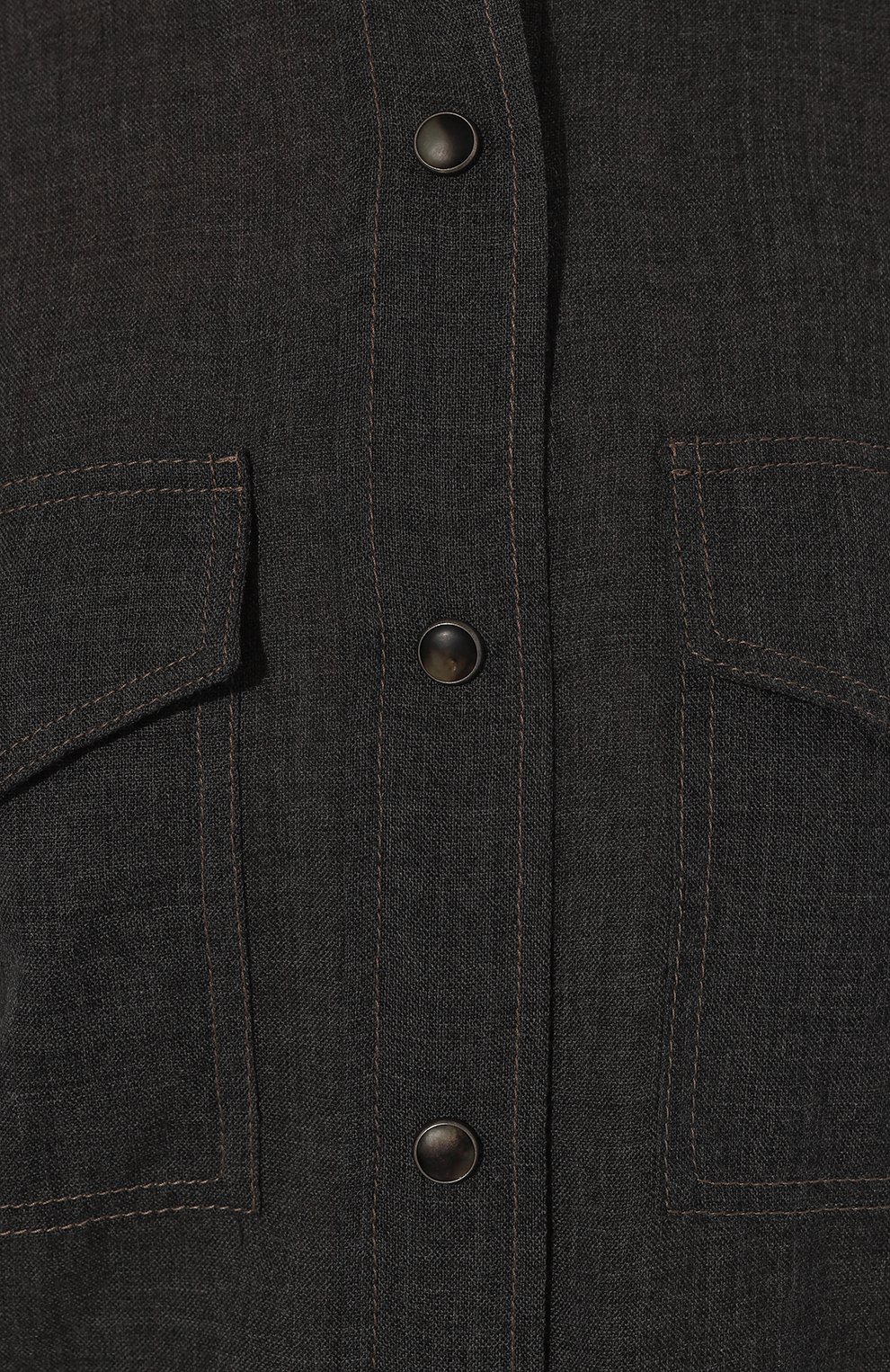 Шерстяная рубашка BRUNELLO CUCINELLI, арт. MP920MJ986, фото 5