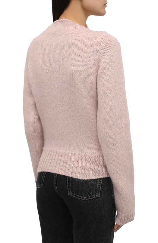 Шерстяной свитер Raf Simons Розовый, фото 4