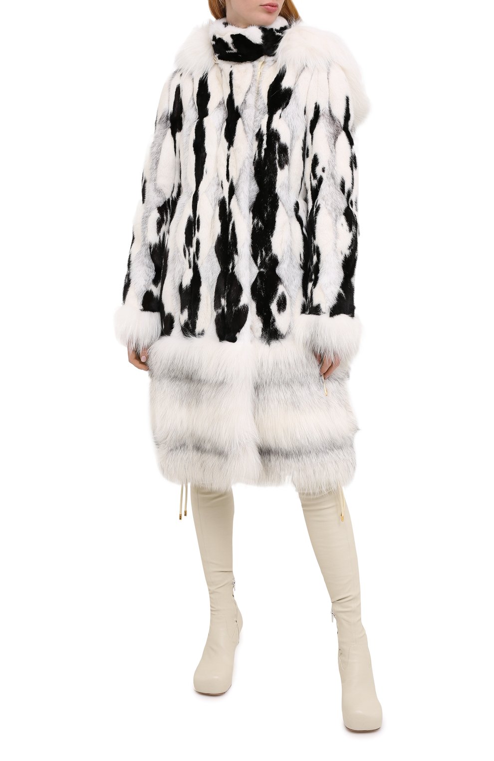 Шуба из норки и лисы TOM FORD, арт. CPF190/T80245, фото 3