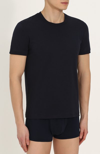 Хлопковая футболка с круглым вырезом DOLCE & GABBANA, арт. N8A09J/00024, фото 3