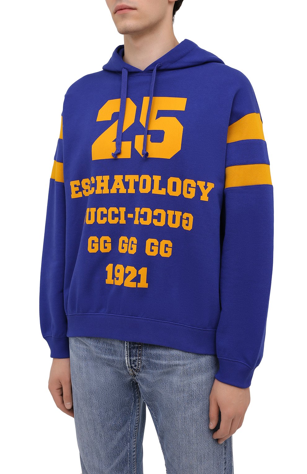 Хлопковое худи GUCCI, арт. 655469/XJDHN, фото 3