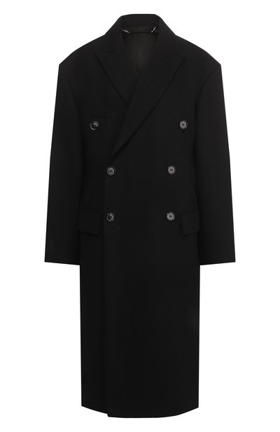 Женское пальто из смеси льна и шерсти ACNE STUDIOS, арт. A90230