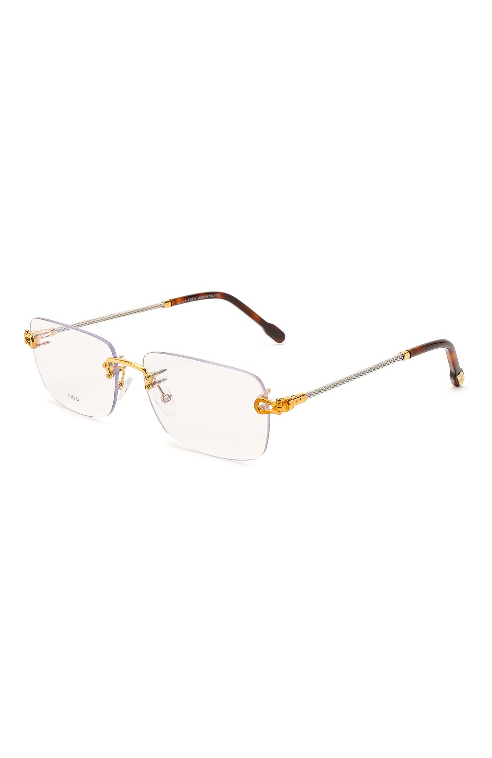 Оправа FRED серебряного цвета по цене 97850 руб., арт. FG50002U 032, фото 1 Оправа FRED, арт. FG50002U 032, фото 1