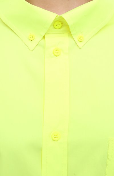 Хлопковая рубашка BALENCIAGA, арт. 622050/TIM09, фото 5