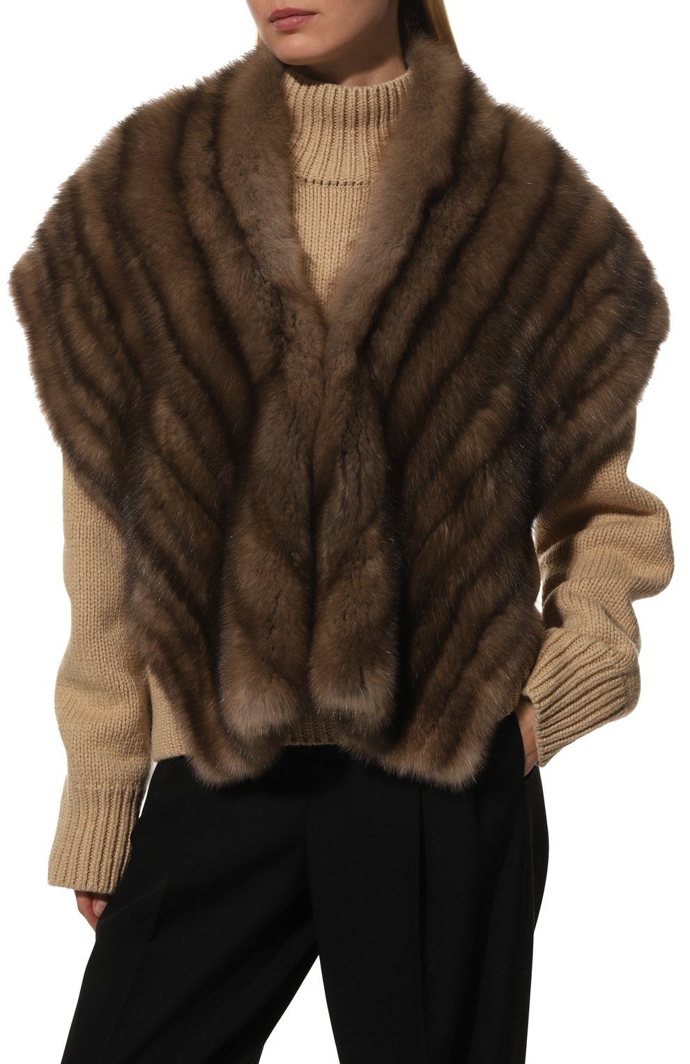 Пелерина из соболя VICTORIA KUSENKOVA, арт. 553600005027, фото 3