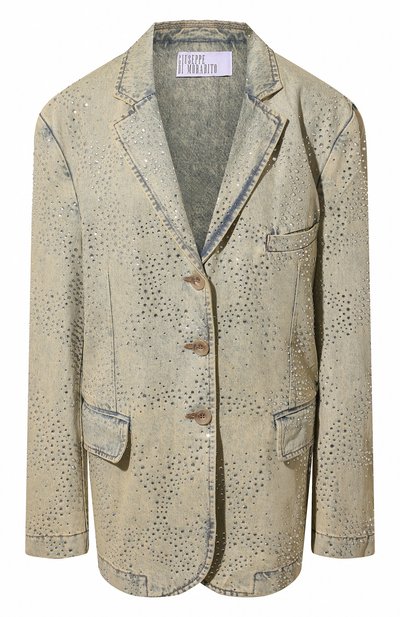 Женский джинсовый жакет GIUSEPPE DI MORABITO, арт. 03FWDNJ072C 03372