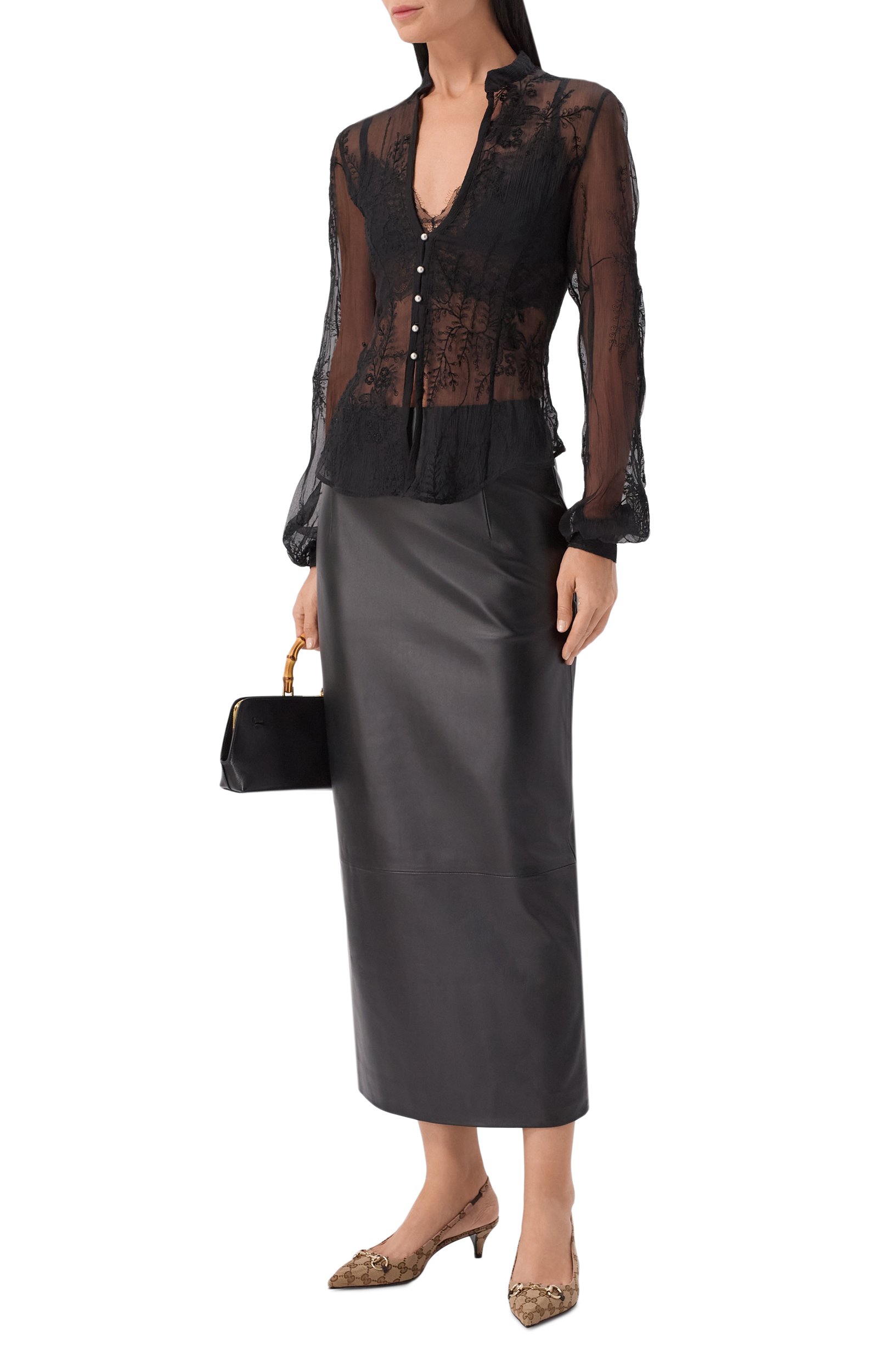 Текстильные туфли GUCCI, арт. 782627/2HK80, фото 3