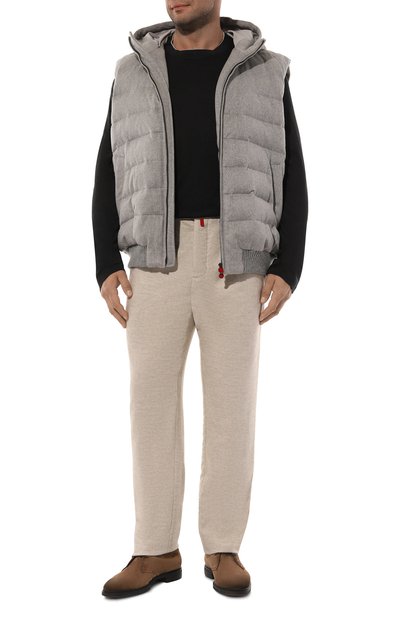 Лонгслив из шелка и хлопка BRUNELLO CUCINELLI, арт. MH8367433, фото 2