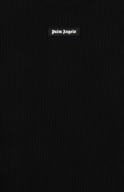 Хлопковое платье PALM ANGELS, арт. PGDB025S26JER001, фото 3