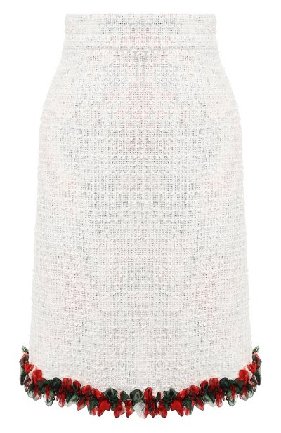 Юбка из смеси хлопка и вискозы DOLCE & GABBANA, арт. F4BK8T/FUM9I, фото 1