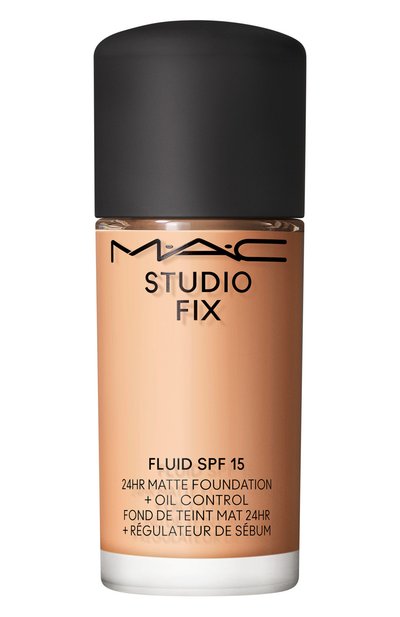 Женское тональная основа studio fix ​fluid spf 15 24hr matte foundation + oil control mini, nw15 (15ml) MAC, арт. SRN0-13