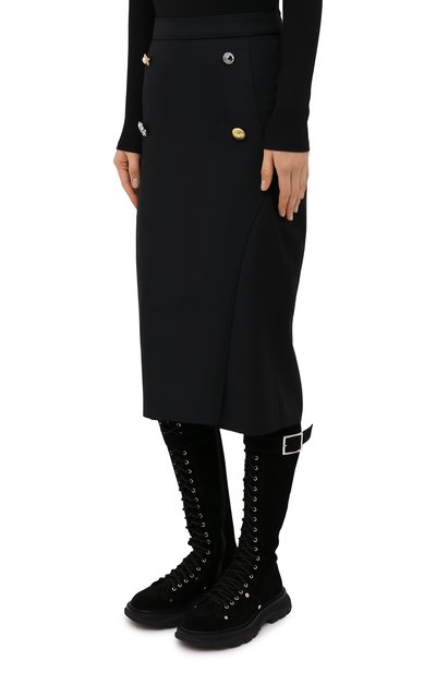 Шерстяная юбка VETEMENTS, арт. WE51SK900B 1202/BLACK, фото 3