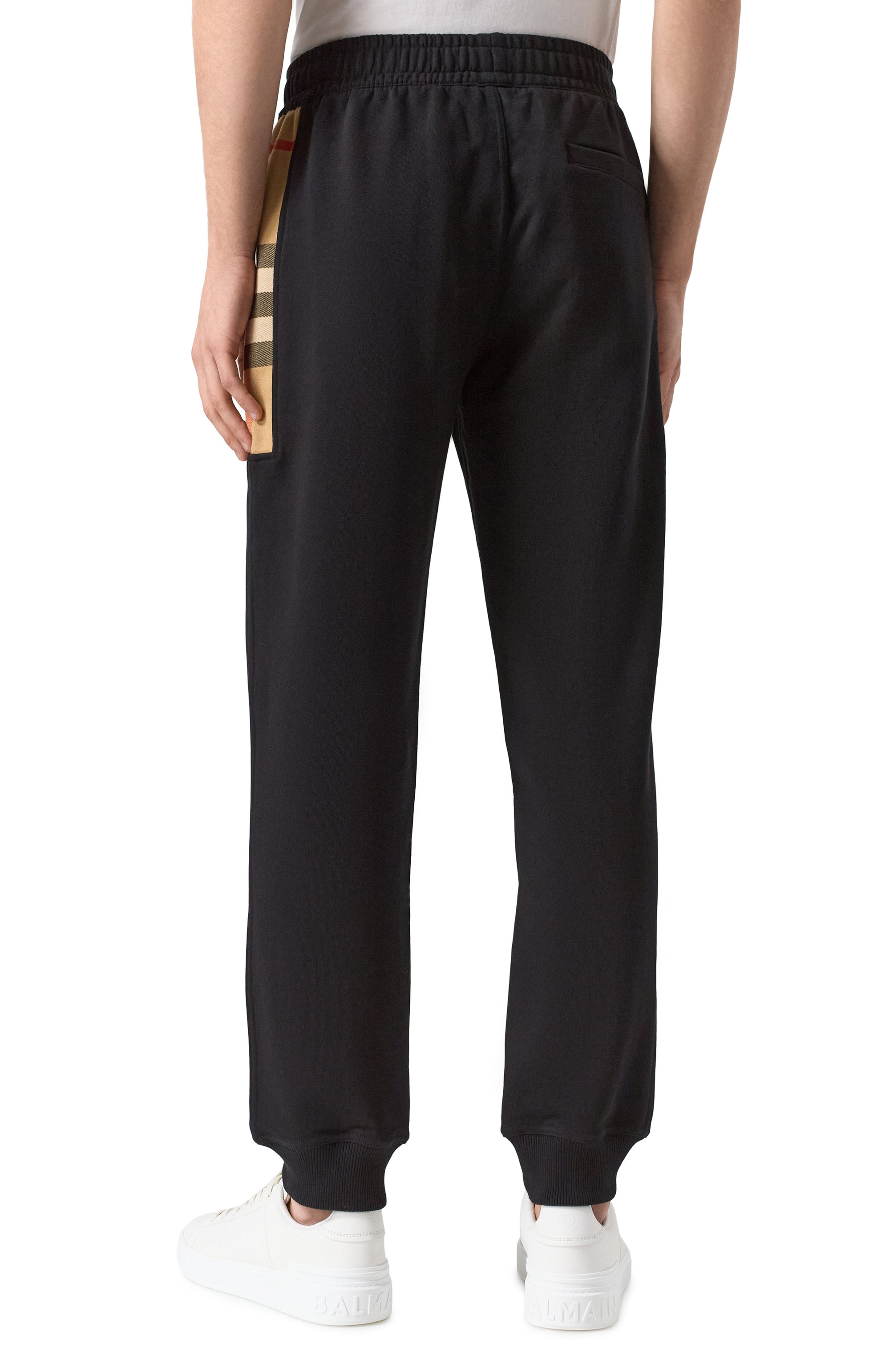 Хлопковые джоггеры BURBERRY, арт. 8059066, фото 4