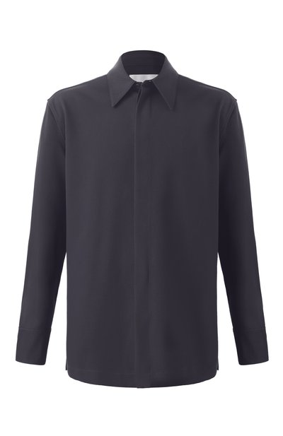 Мужская шерстяная рубашка JIL SANDER, арт. J22DL0298/J40002