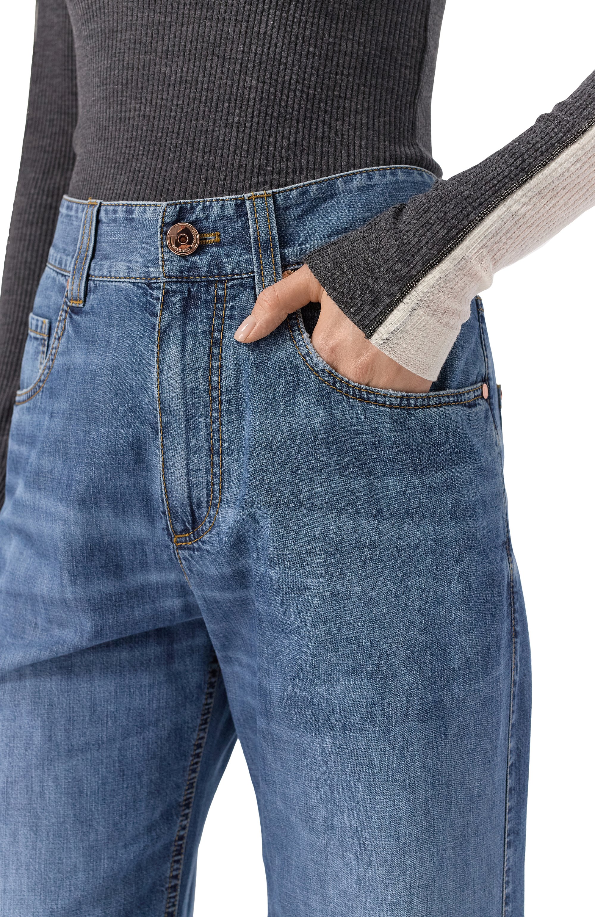 Джинсы BRUNELLO CUCINELLI, арт. MH192P5565, фото 5