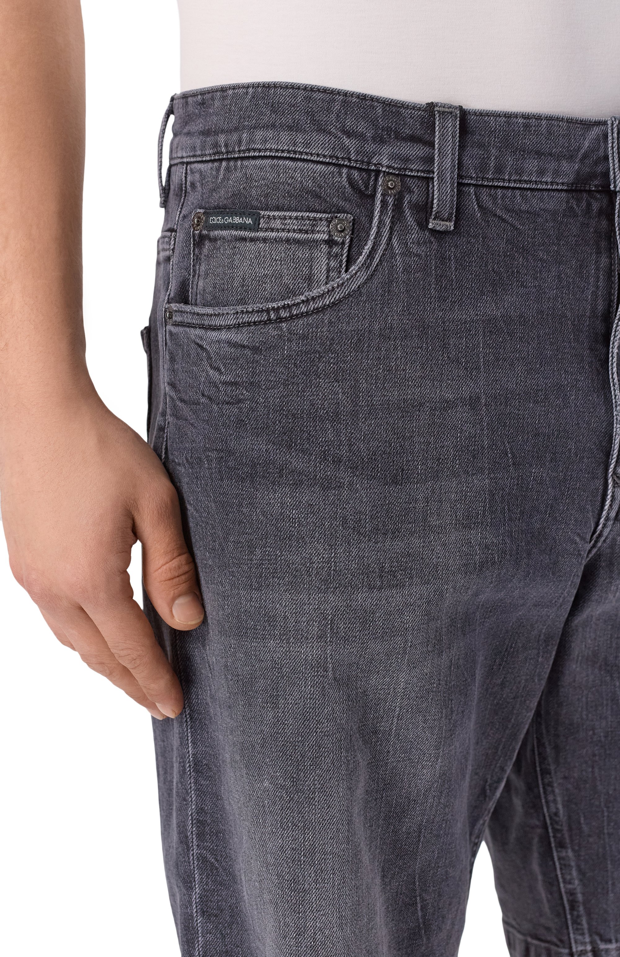 Джинсовые шорты DOLCE & GABBANA, арт. GWNXAZ/G80W1, фото 5