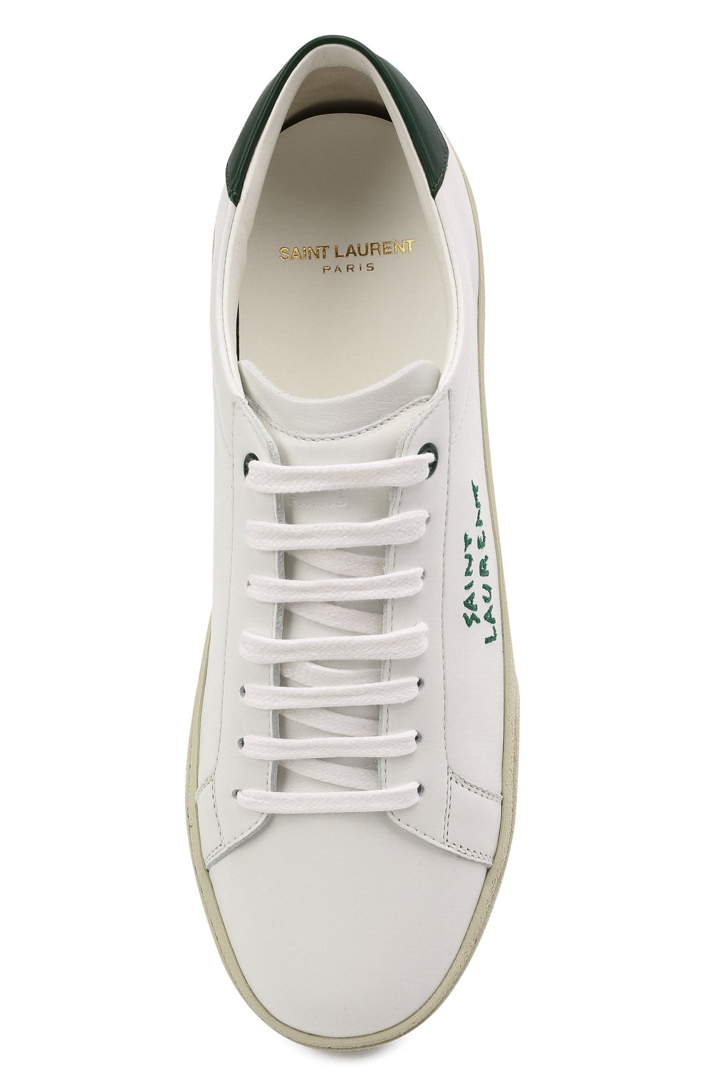 Кожаные кеды sl/06 SAINT LAURENT, арт. 610649/00NI0, фото 6