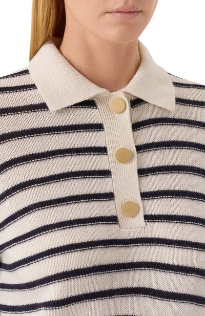 Поло из шерсти и кашемира ALLUDE, арт. 255/17022, фото 5