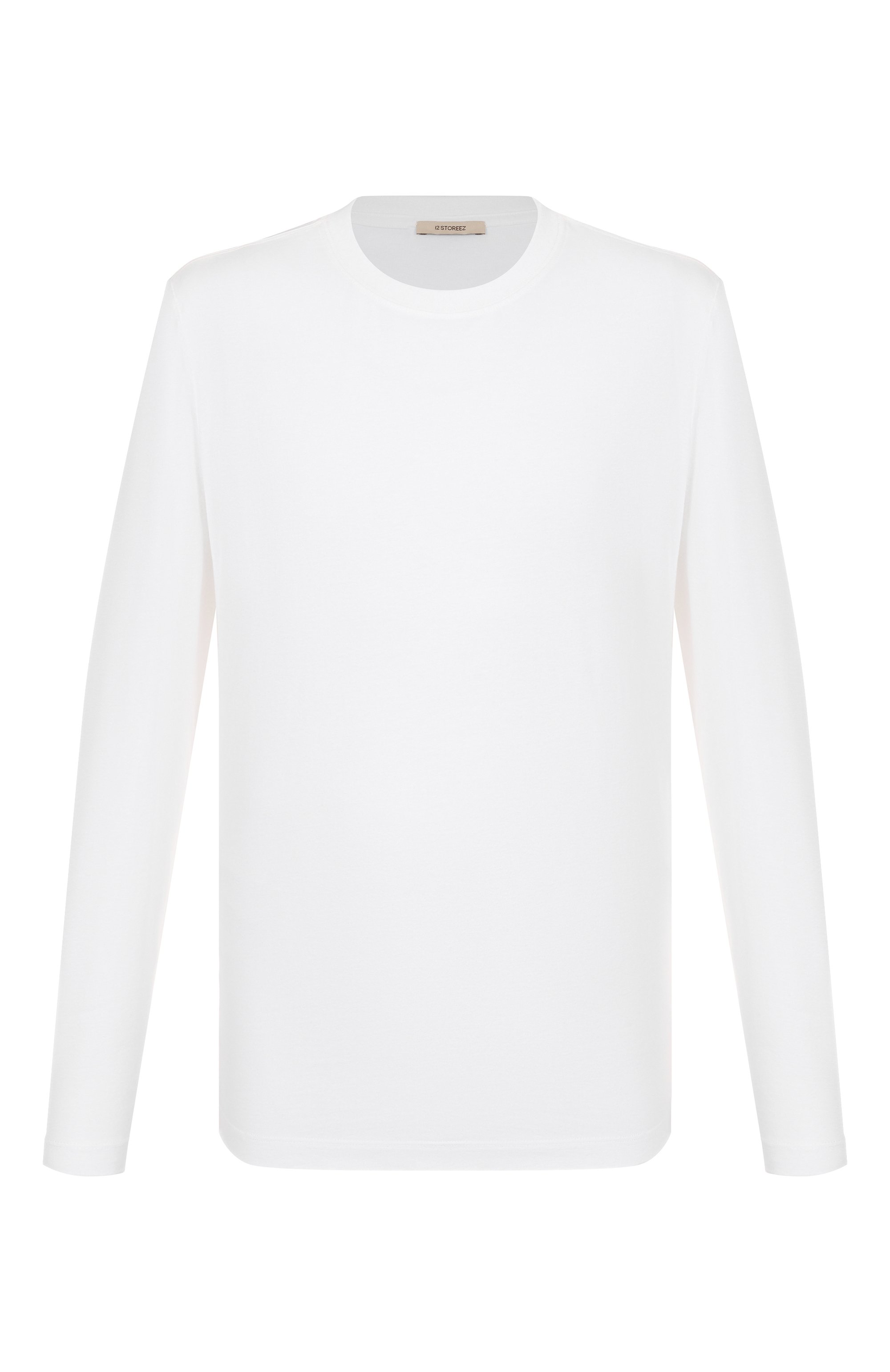 Хлопковый лонгслив 12 STOREEZ, арт. 131080, фото 1