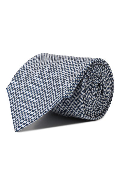 Мужской шелковый галстук KITON, арт. UCRVKLC01I09