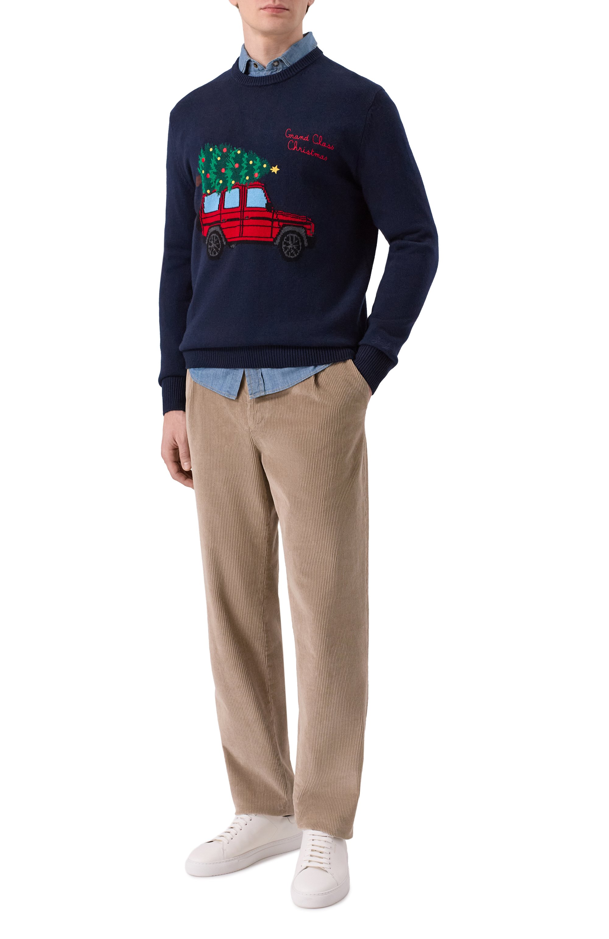 Джемпер из шерсти и вискозы MC2 SAINT BARTH, арт. HER0001-03380I/HER0N, фото 2