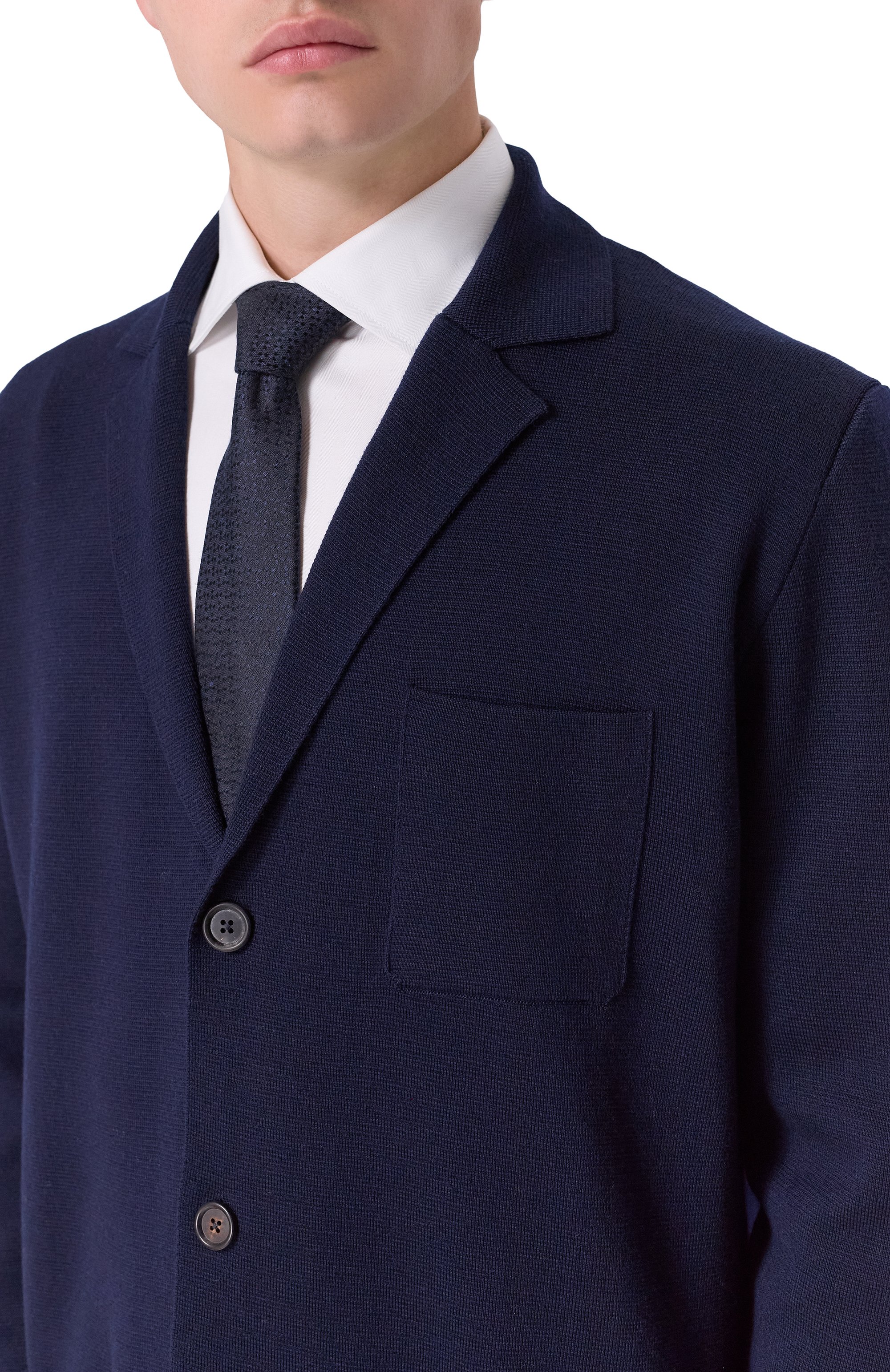 Шерстяной пиджак CORNELIANI, арт. 26M586-2625164, фото 5