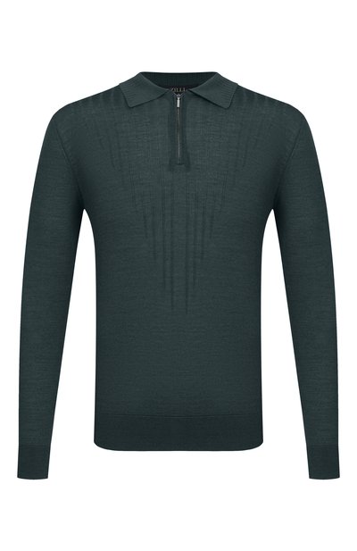 Мужская поло из шерсти и шелка ZILLI, арт. KZP001M0230VZRD00