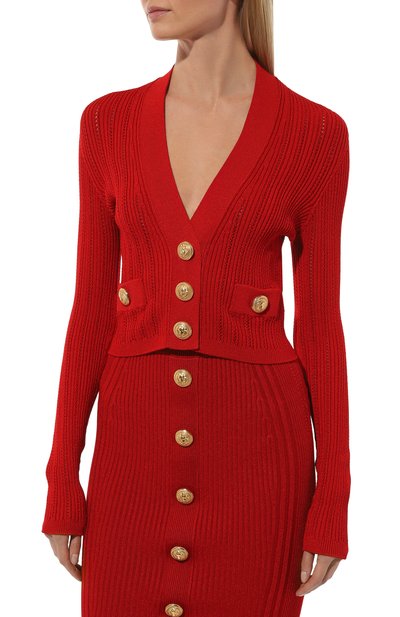 Кардиган из вискозы BALMAIN, арт. BF1KL018/KE18, фото 3