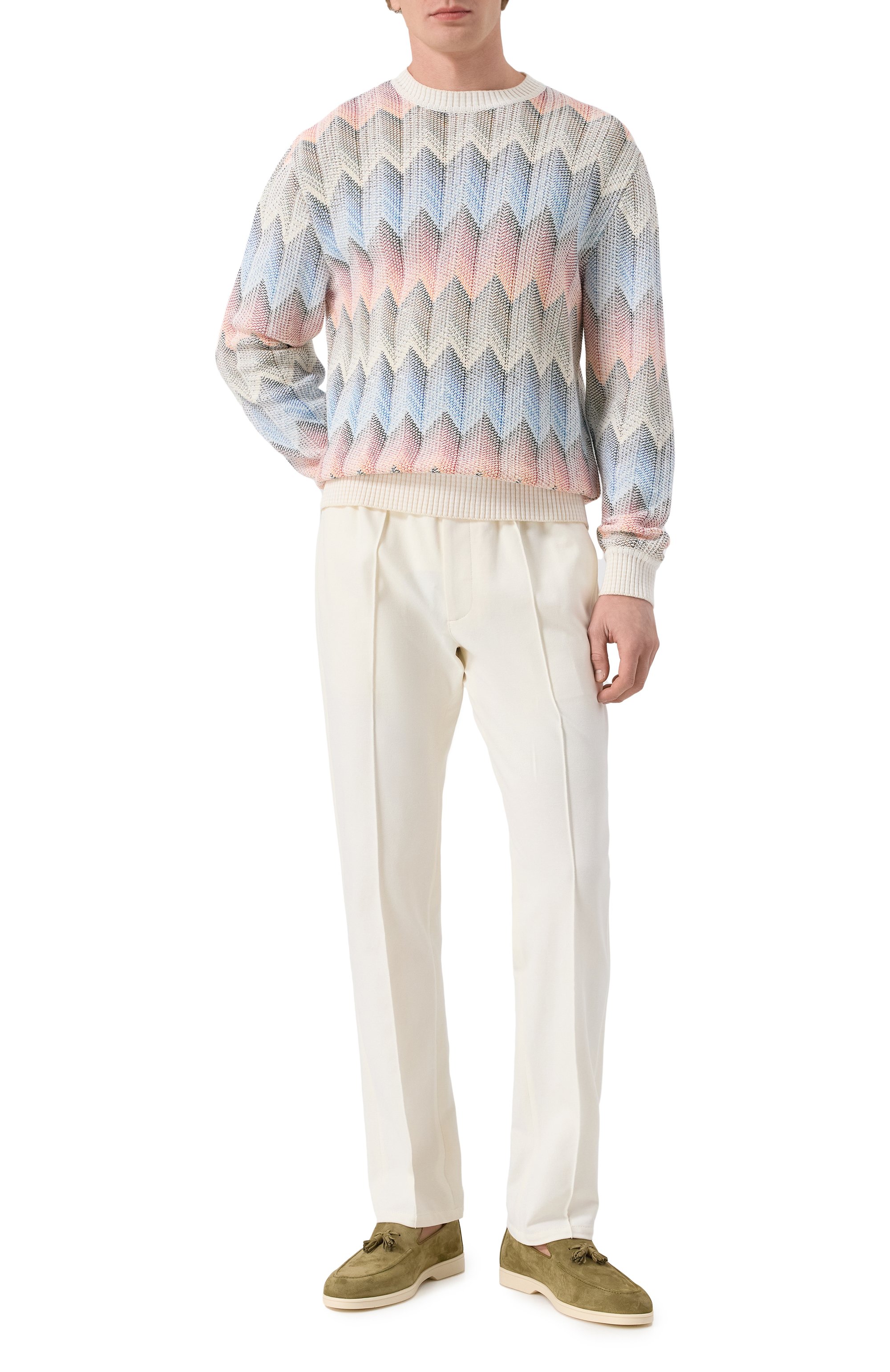 Хлопковый джемпер MISSONI, арт. US25SN0H/BC0050, фото 2