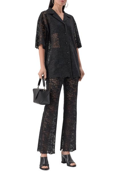 Блузка JUUN.J черного цвета по цене 57950 руб., арт. JW5564W015, фото 2 Блузка JUUN.J, арт. JW5564W015, фото 2