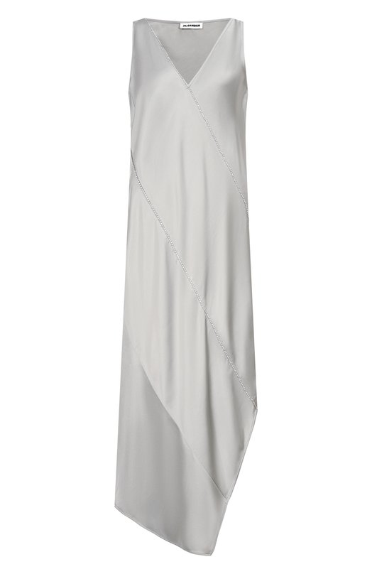 Платье из вискозы Jil Sander J01CT0268/J65022 Серый J01CT0268/J65022