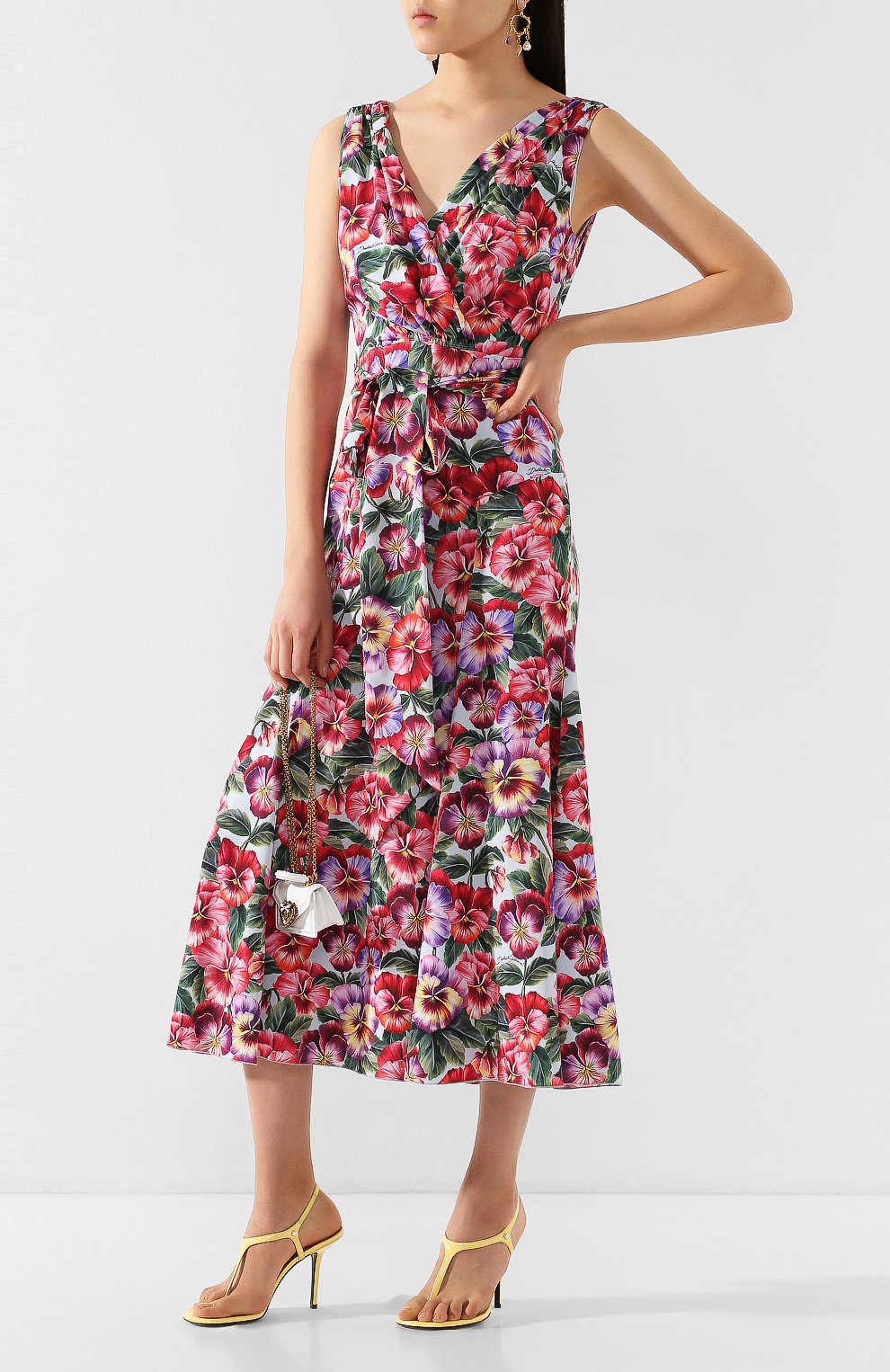Шелковое платье DOLCE & GABBANA, арт. F6H4ST/FSAZX, фото 2