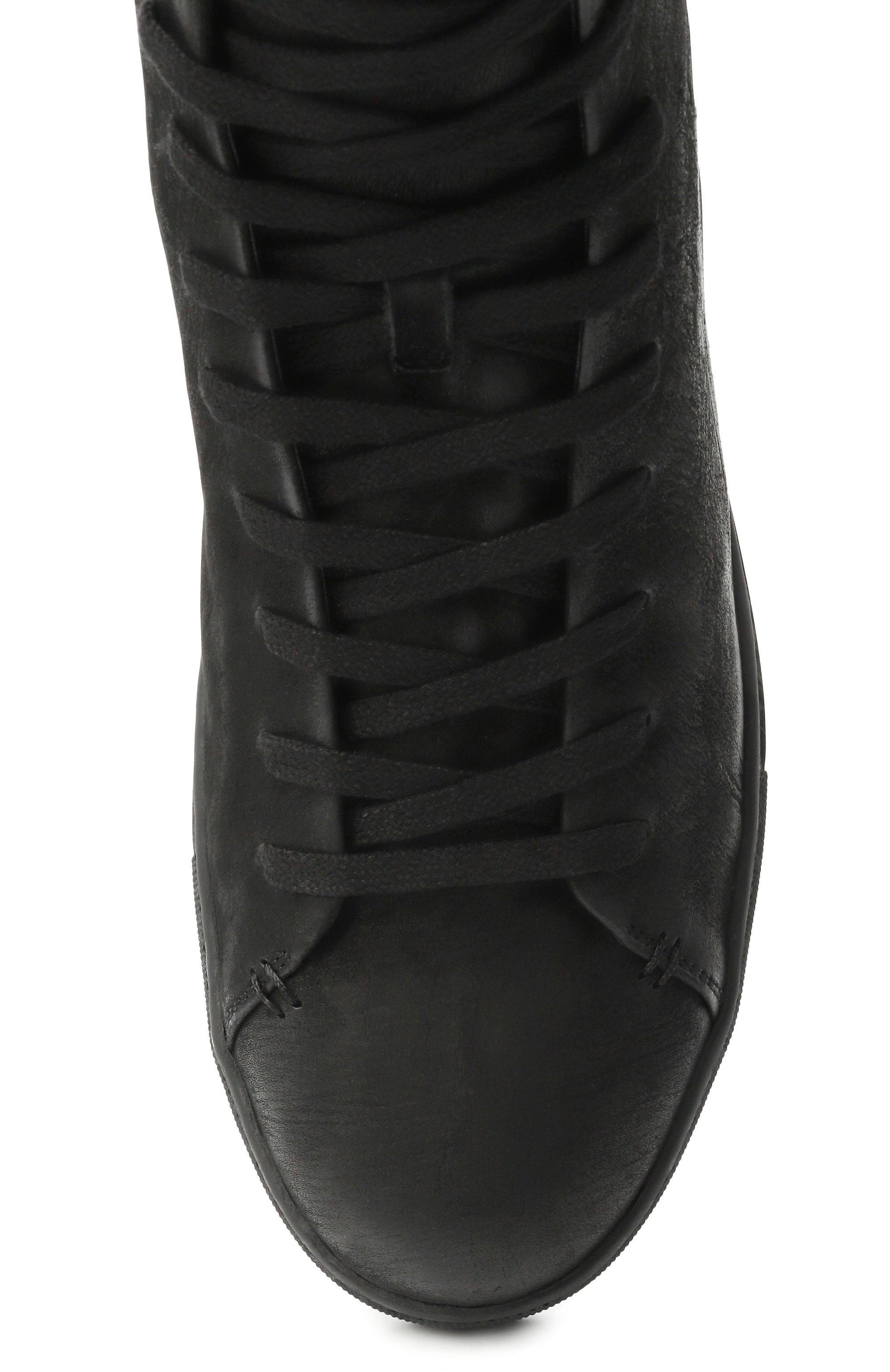 Кожаные кеды minimal CRIME LONDON черного цвета по цене 22900 руб., арт. 11670AA3, фото 6 Кожаные кеды minimal CRIME LONDON, арт. 11670AA3, фото 6