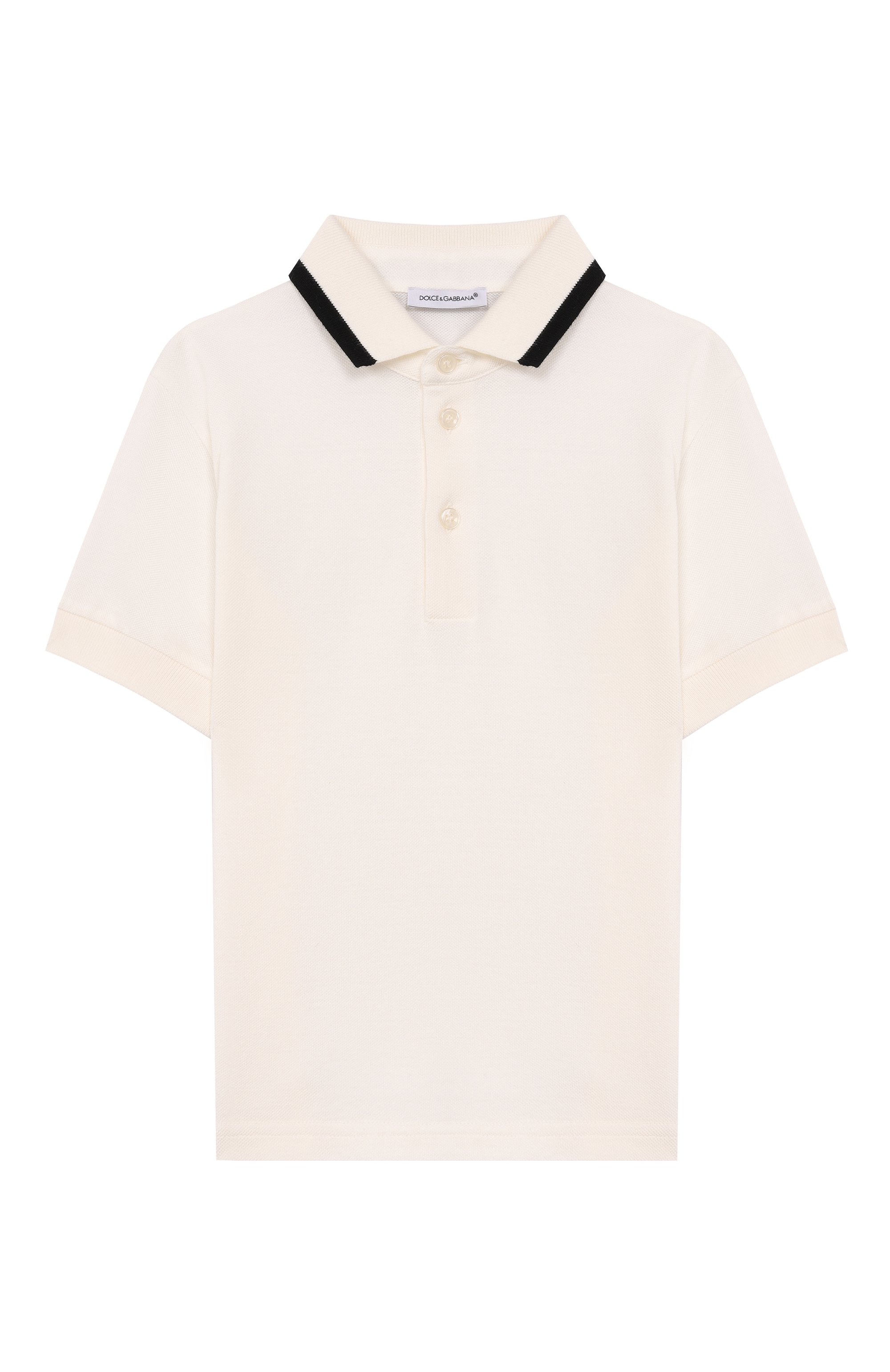 Хлопковое поло DOLCE & GABBANA, арт. L4JT8V/G7P1Q_001, фото 1