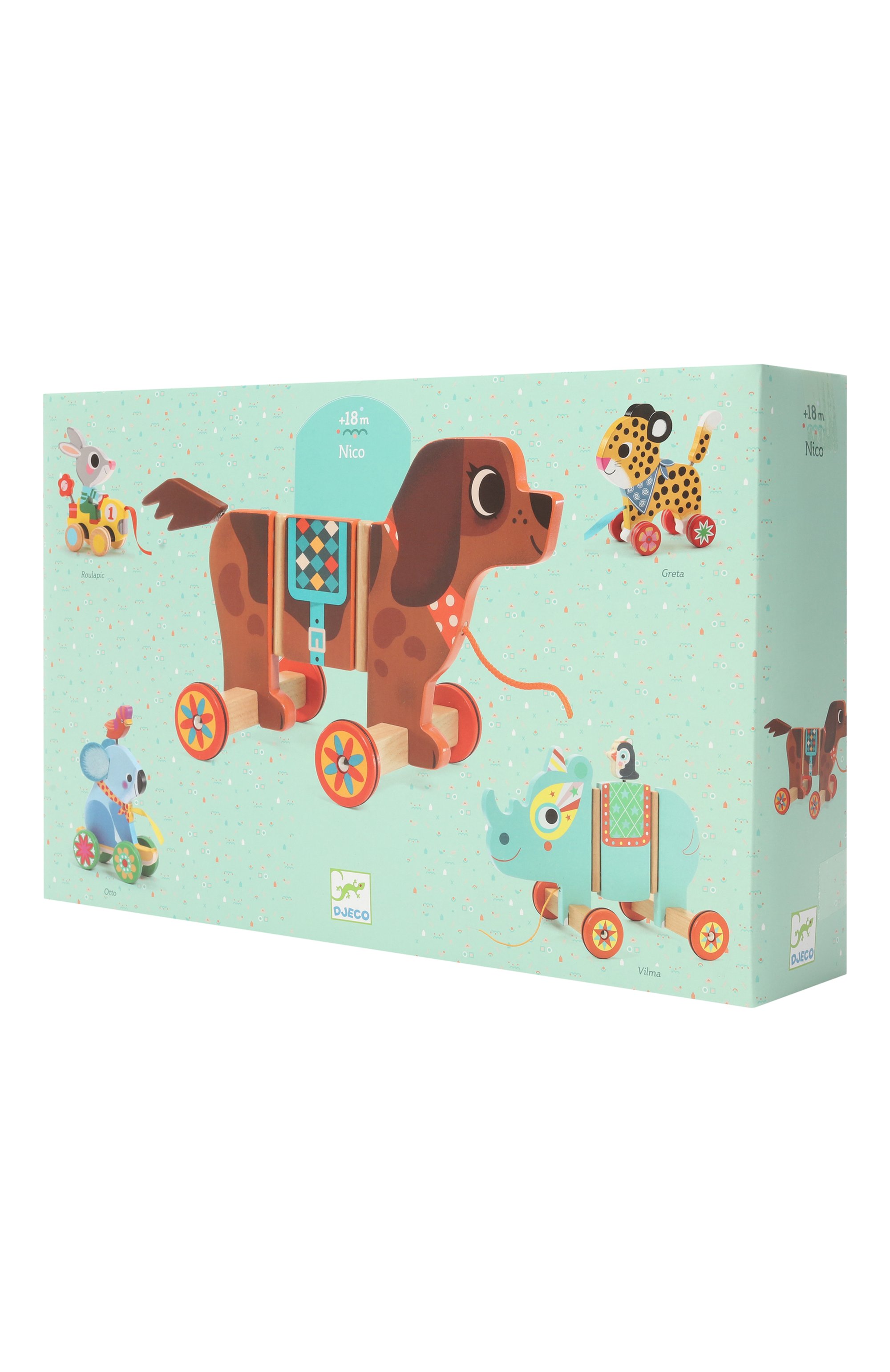 Каталка собачка DJECO, арт. DJ06247, фото 2