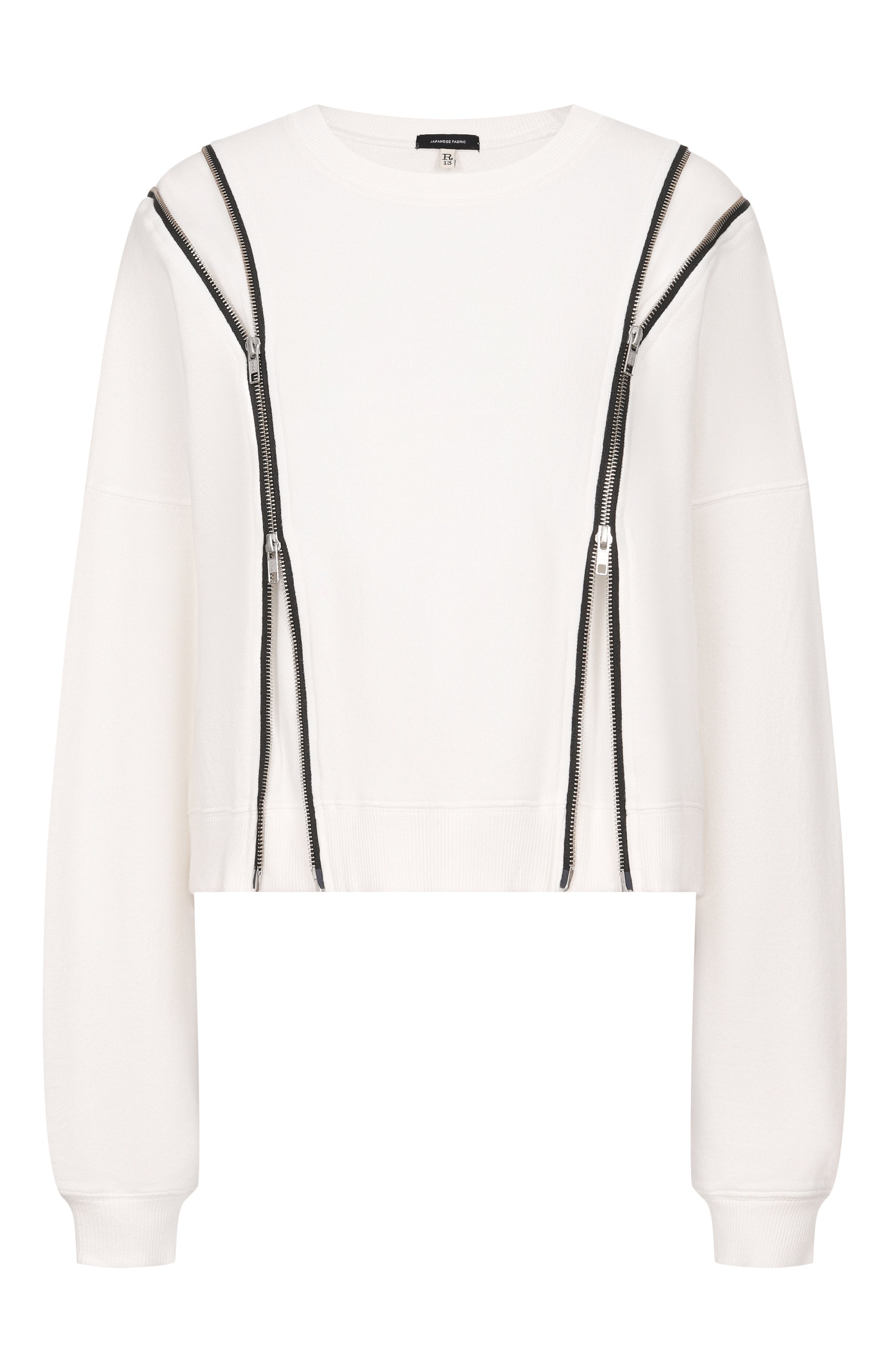 Хлопковый свитшот R13, арт. R13WK306-K001S_001, фото 1